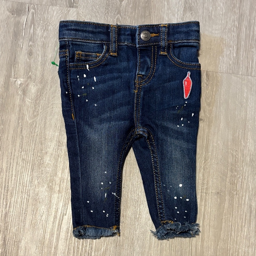 Stylish‎ Kids' Blue Jeans with Patch
